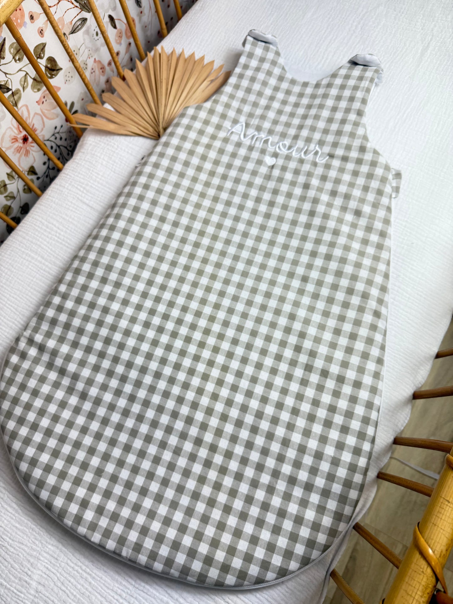 Gigoteuse personnalisée 1 tissu