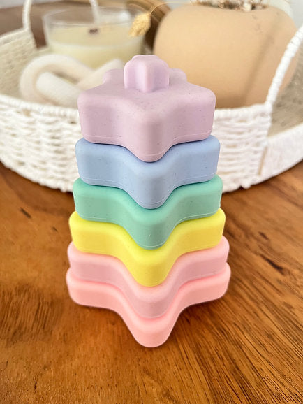 Pyramide étoile en silicone