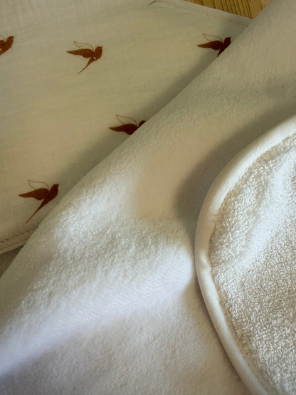 Cape de bain personnalisée