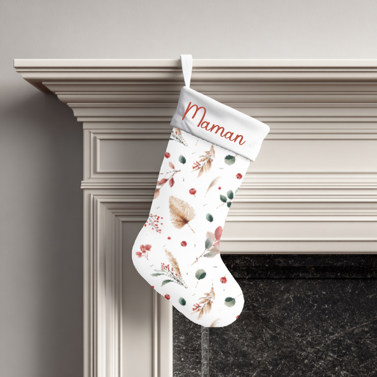 Chaussette de Noël (DERNIER DELAI DE COMMANDE 12 OCTOBRE)