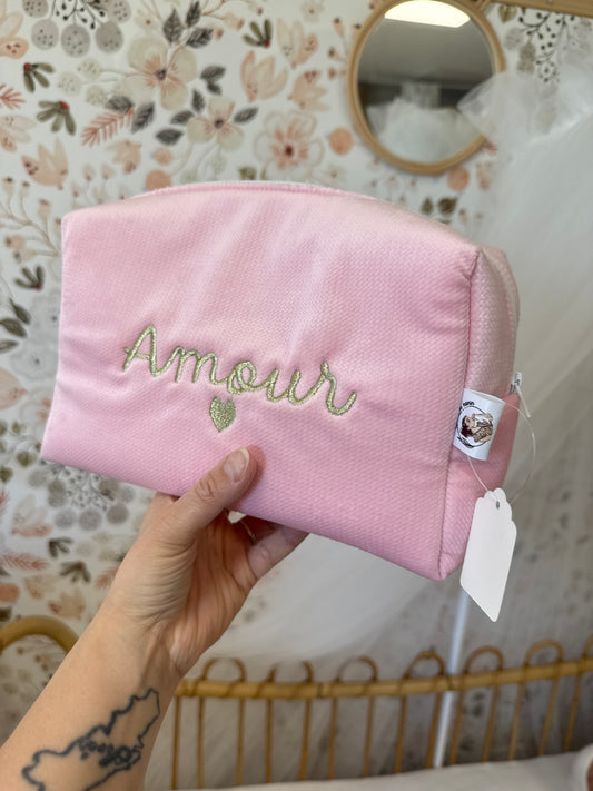 trousse rose amour