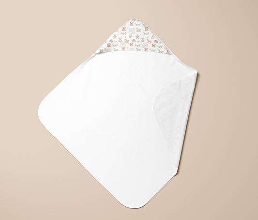 Cape de bain personnalisée non doublée