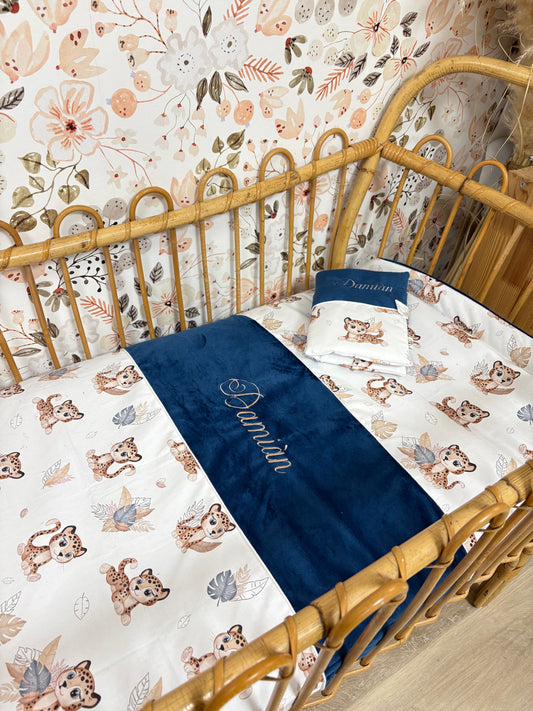 Couverture avec bande personnalisée