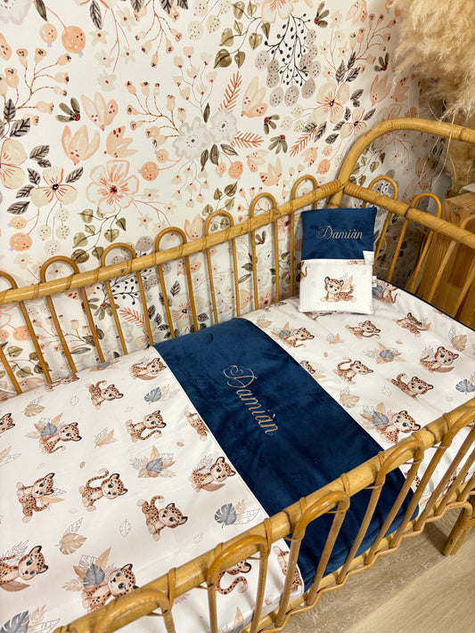 Couverture avec bande personnalisée