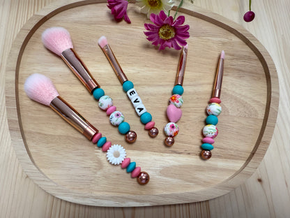 Pinceaux personnalisé 5 pièces rose gold
