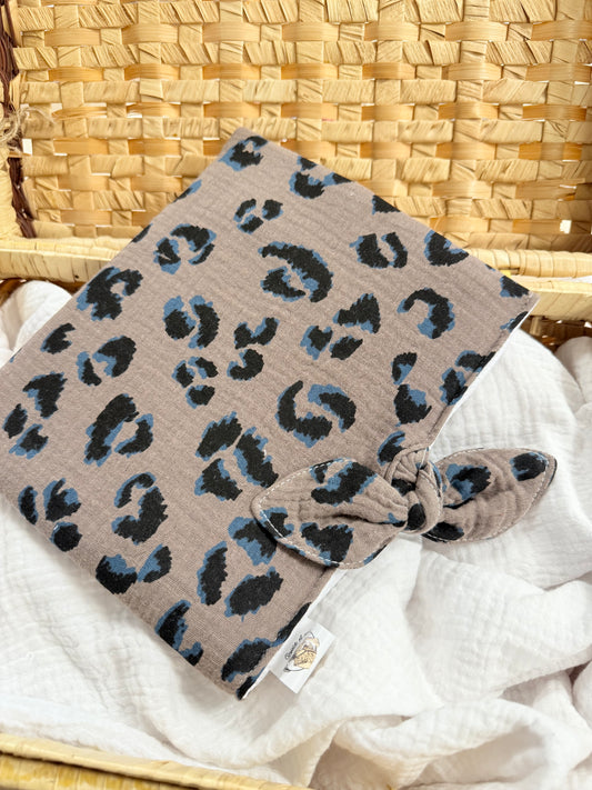 Pochette à livre poche leopard