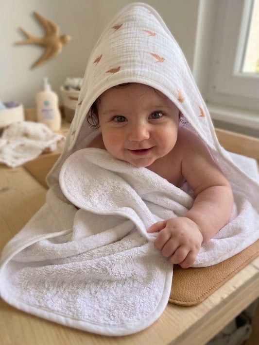 Cape de bain personnalisée